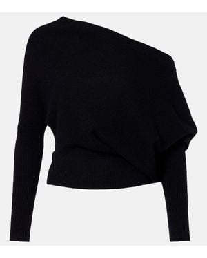 Altuzarra One-Shoulder-Pullover Paxi Aus Kaschmir - Schwarz