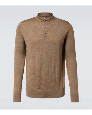 Loro Piana Polopullover Aus Schurwolle - Braun