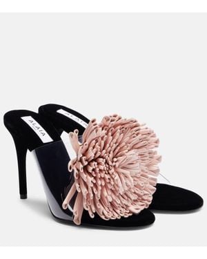 Alaïa Pantoletten - Schwarz