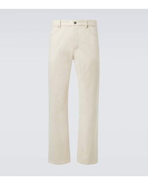 Jil Sander Mid-Rise Straight Jeans - Natural