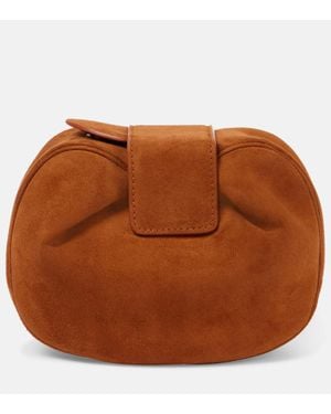 Gabriela Hearst Clutch Demi De Ante - Marrón