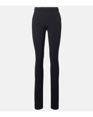 Stella McCartney Zipped Skinny Leggings - Blue