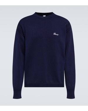 Berluti Cotton Jumper - Blue