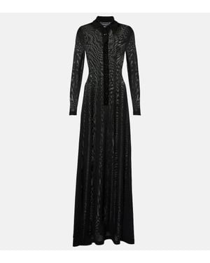 Tom Ford Knitted Polo Dress - Black