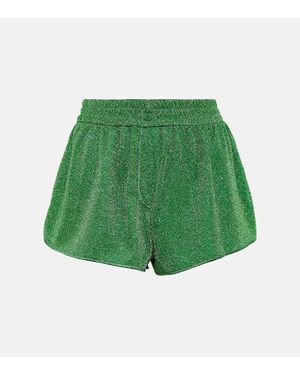 Oséree Shorts Lumiere A Vita Alta - Verde