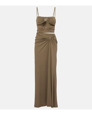 Christopher Esber Robe Longue Orbit - Neutre
