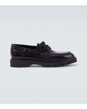 John Lobb Nauticos De Piel - Negro