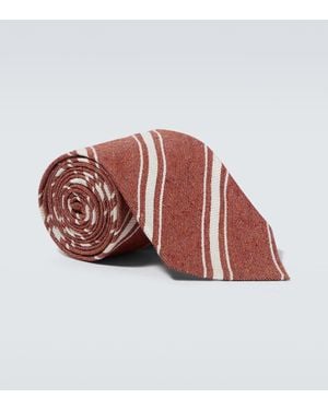 dunhill Cravatta - Rosso