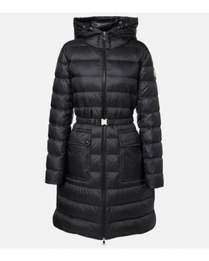 Moncler Igelong Quilted Down Coat - Black