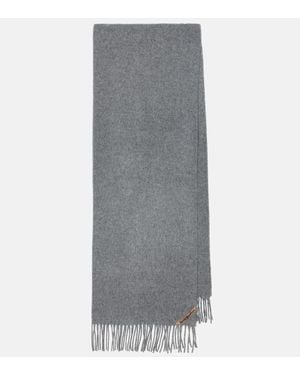 Acne Studios Schal Canada New Aus Schurwolle - Grau