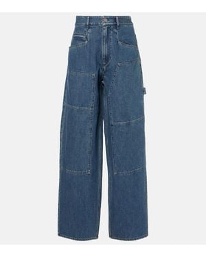 Isabel Marant Ophra Straight Jeans - Blue