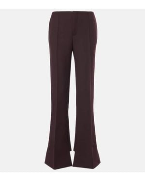 Chloé Pantaloni A Gamba Larga - Viola