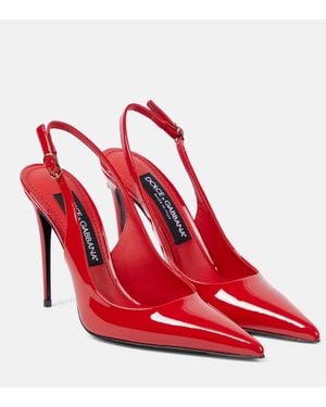 Dolce & Gabbana Pumps Slingback - Rosso