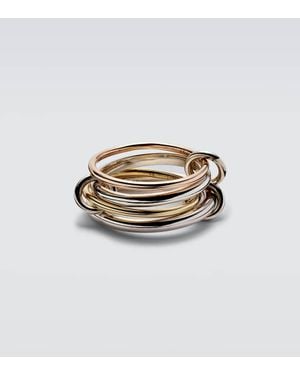 Spinelli Kilcollin Hyacinth Sterling, 18Kt, And Rose Ring - White