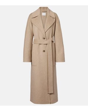 JOSEPH Mantel Spencer Aus Wolle Und Kaschmir - Natur