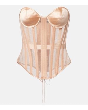 Mugler Bustier-To - Natur