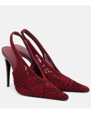 Magda Butrym Pumps Slingback 105 - Rosso