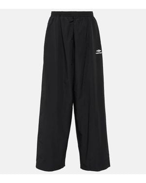 Balenciaga Pantaloni Sportivi 3B Sports Icon - Nero