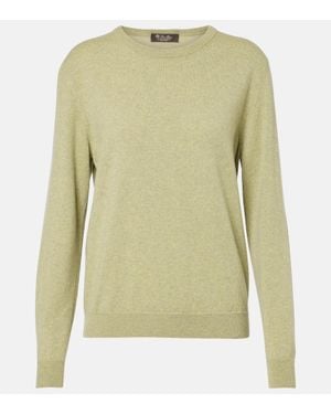 Loro Piana Jersey Arona De Cachemir - Verde