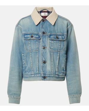 The Row Joras Denim Jacket - Blue
