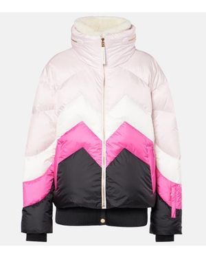 Bogner Vanja Chevron Ski Jacket - Pink