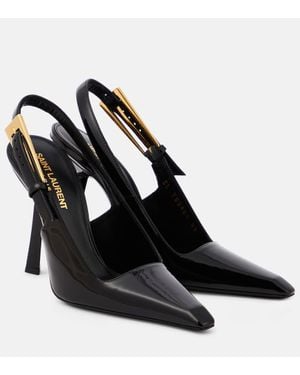 Saint Laurent Pumps Slingback Dune - Nero