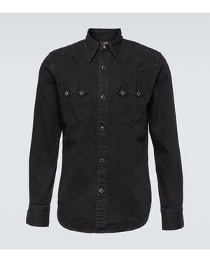 RRL Jeanshemd 50S Sawtooth - Schwarz