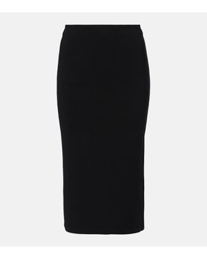 The Row Hodette Pencil Skirt - Black