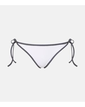 Brunello Cucinelli Bikini-Hoeschen - Mettallic