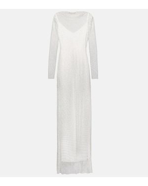 Max Mara Abito Lungo Caracas - Bianco
