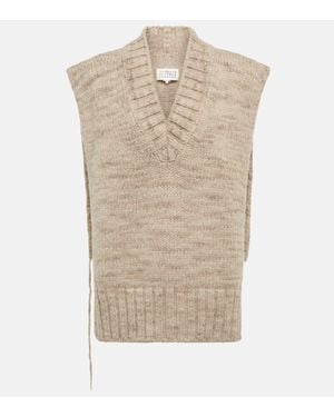 Maison Margiela Pullunder Aus Einem Alpakawollgemisch - Mehrfarbig