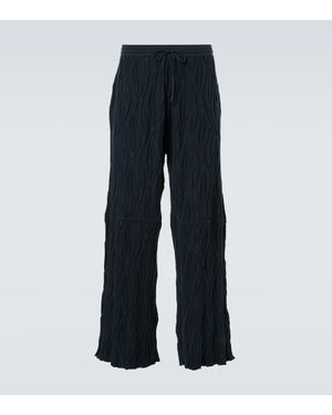 Kiko Kostadinov Gerade Hose Aus Baumwolle - Blau