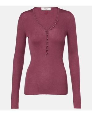 Chloé Top - Viola