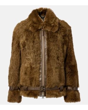 Tom Ford Shearling Jacket - Brown