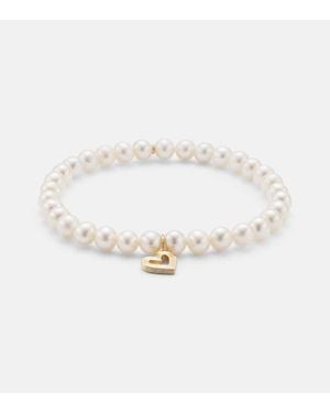 Sydney Evan Bracciale Fluted Heart - Neutro