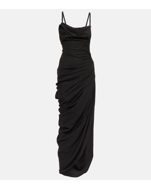 Jacquemus MAXIKLEID - Schwarz