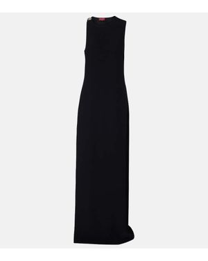 Gucci Double G Embellished Gown - Black