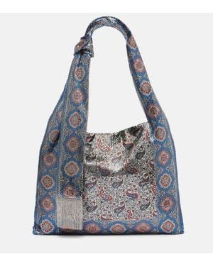 Rabanne Paisley Tote Bag - Blue