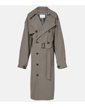 Frankie Shop Trench Oversize Mavis - Grigio