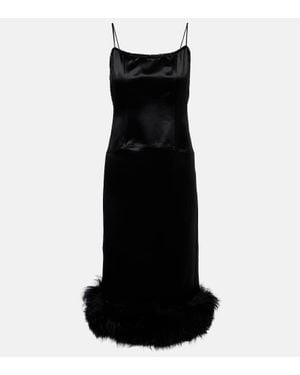 JACQUES WEI Abito Sottoveste - Nero