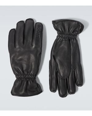 Bogner Tobin Leather Ski Gloves - Black