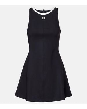 Tory Burch Tennis Kleid T Monogram Aus Jersey - Schwarz