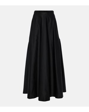 Max Mara Brasile Embellished Maxi Skirt - Black