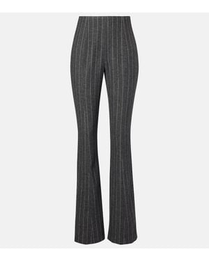 Carolina Herrera Striped Trousers - Grey