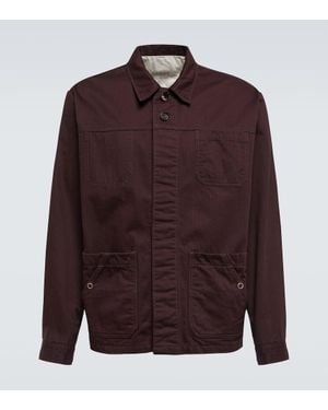 Undercover Cotton Overshirt - Purple