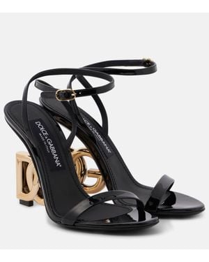 Dolce & Gabbana High Heel Sandals - Black