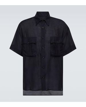 Giorgio Armani Camicia Bowling - Nero