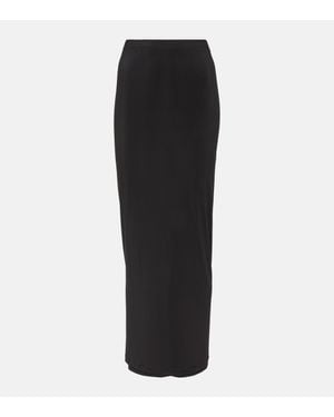 Wardrobe NYC Jersey Maxi Skirt - Black