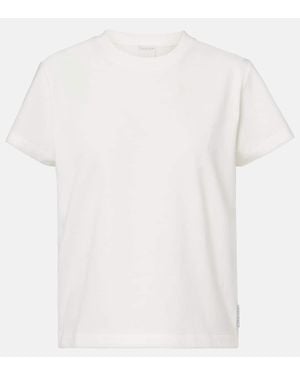 Calvin Klein Marta Cotton Jersey T-Shirt - White