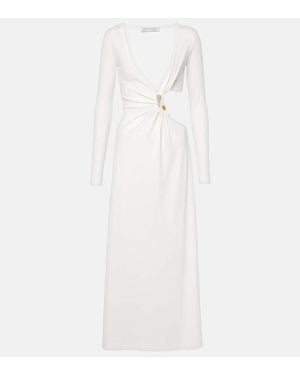 Christopher Esber Cavern Stone Gown - White